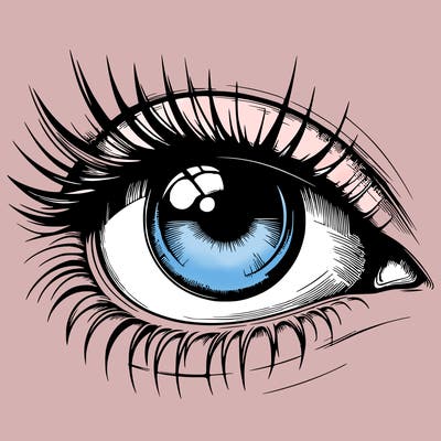 realistic eye