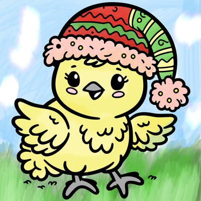 christmas chick