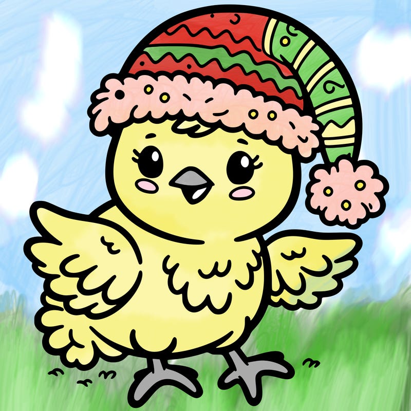 christmas chick