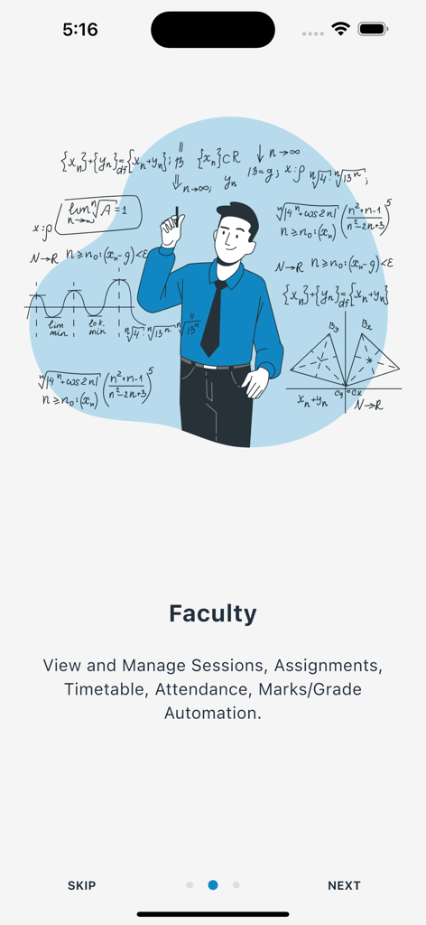 OpenEduCat - Educational ERP - Pantalla de incorporación a la app OpenEduCat para funciones de gestión del profesorado