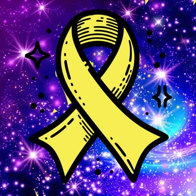 ribbon symbol of national breast cancer awareness month