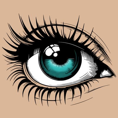 realistic eye