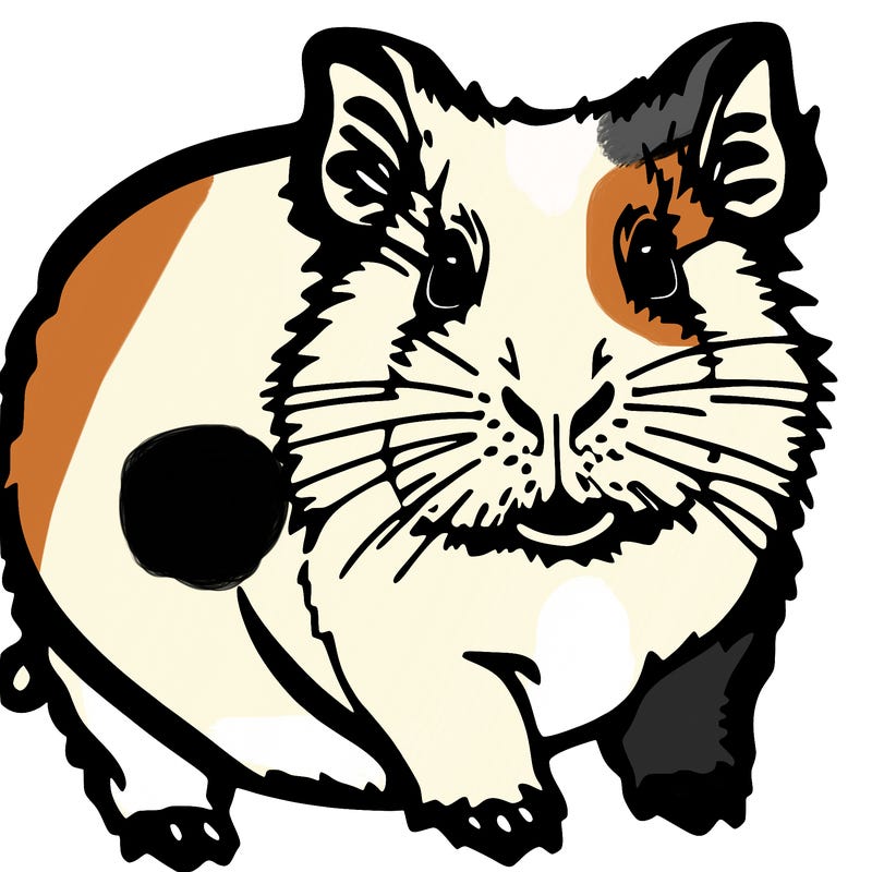 realistic guinea pig