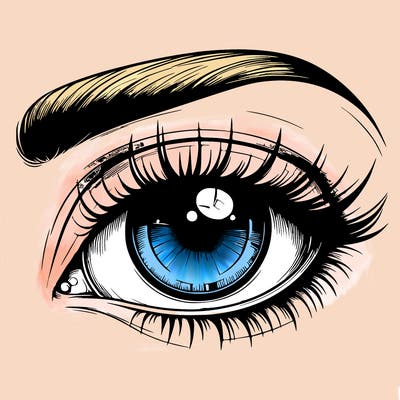 realistic eye
