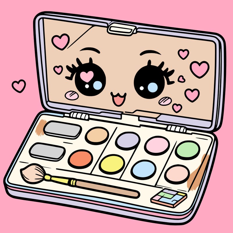 makeup pallet