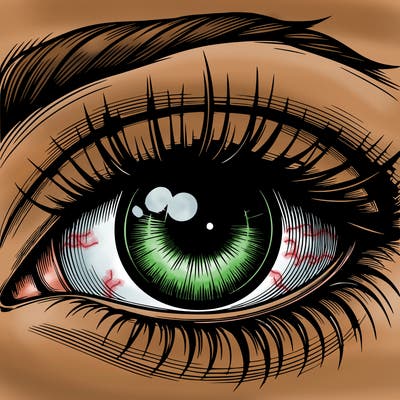 realistic eye