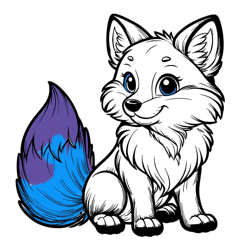 realistic fox