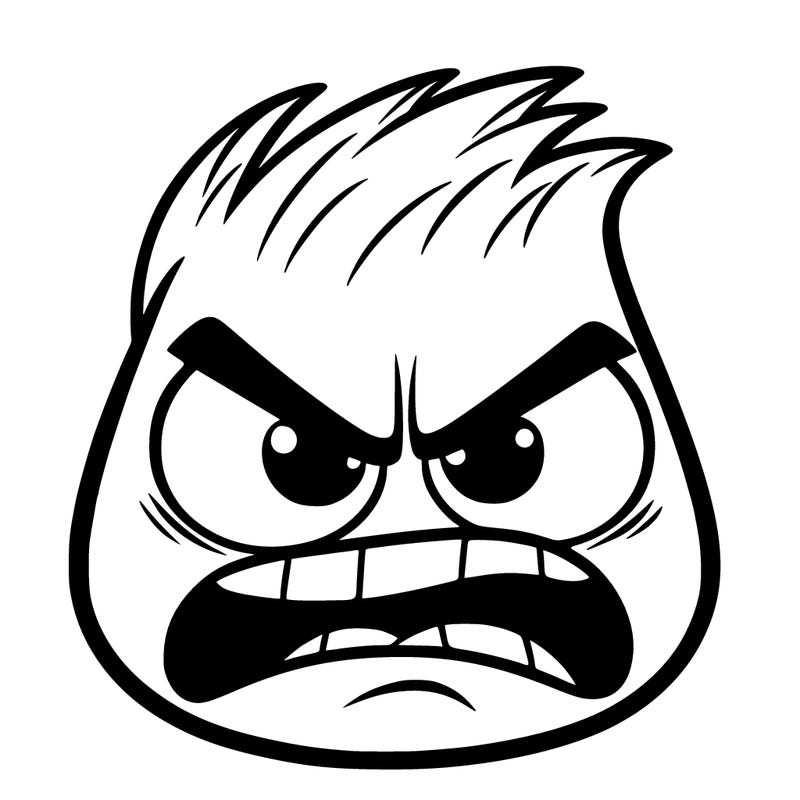 anger from inside out anger's face