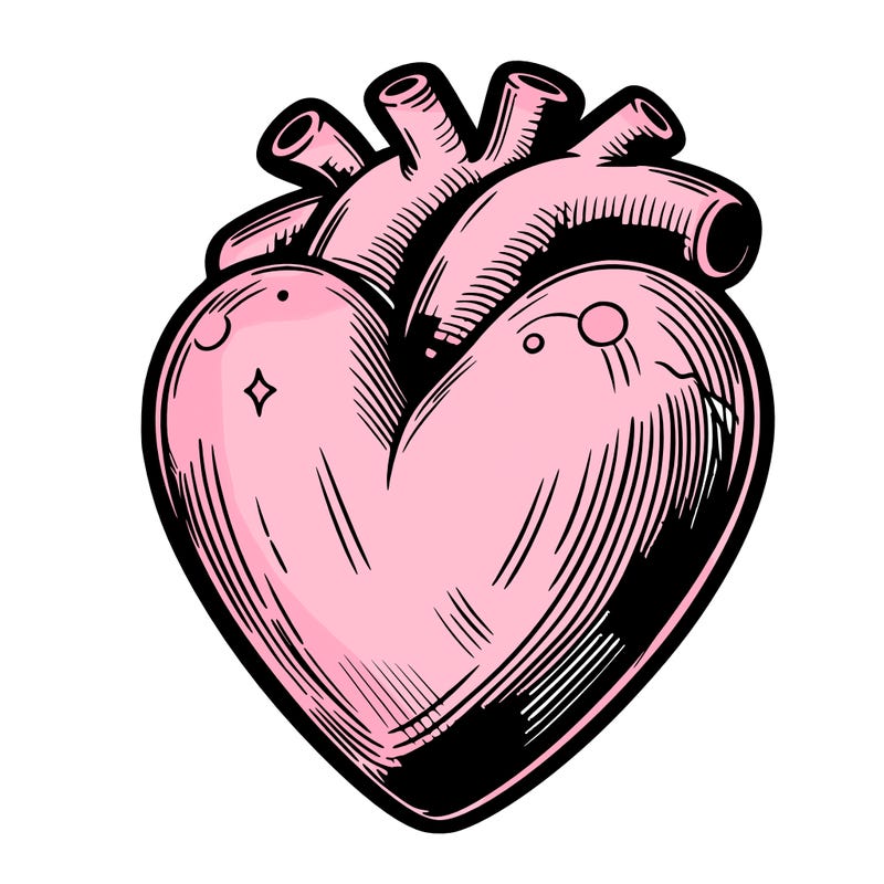 realistic heart
