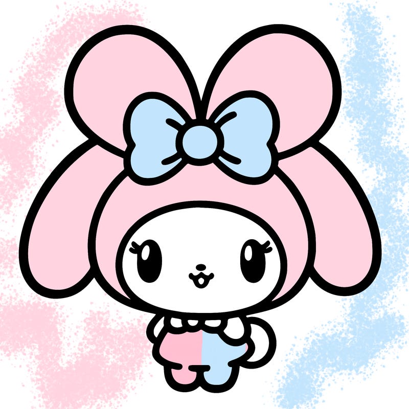 my melody from hello kitty