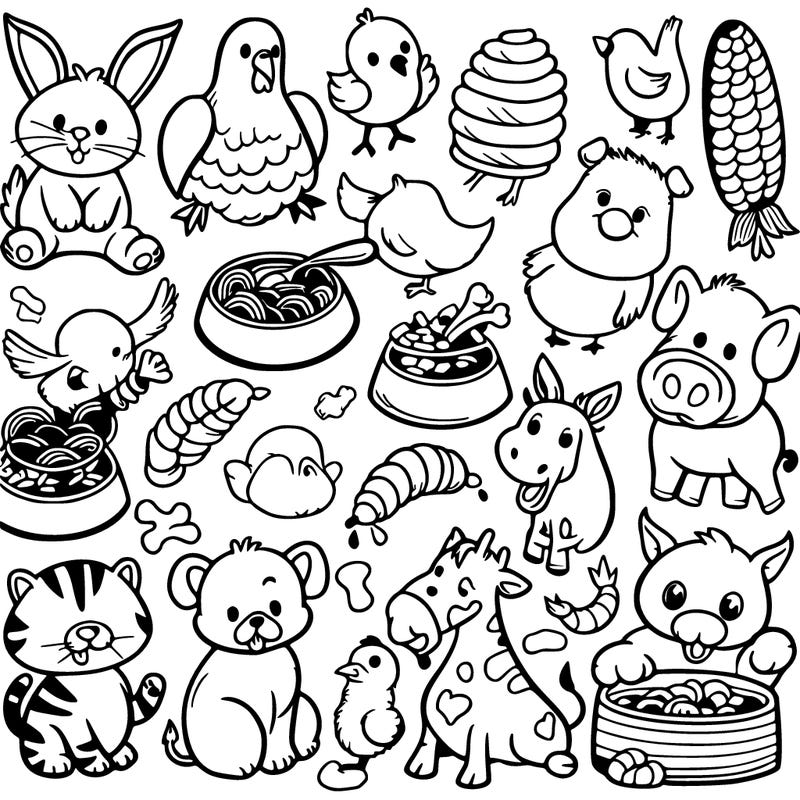 animals in food