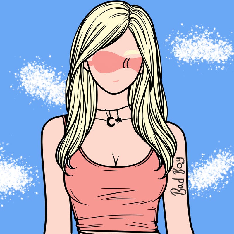 girl in tanktop realistic