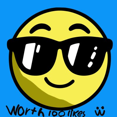 emoji with sunglasses