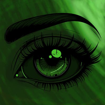 realistic eye