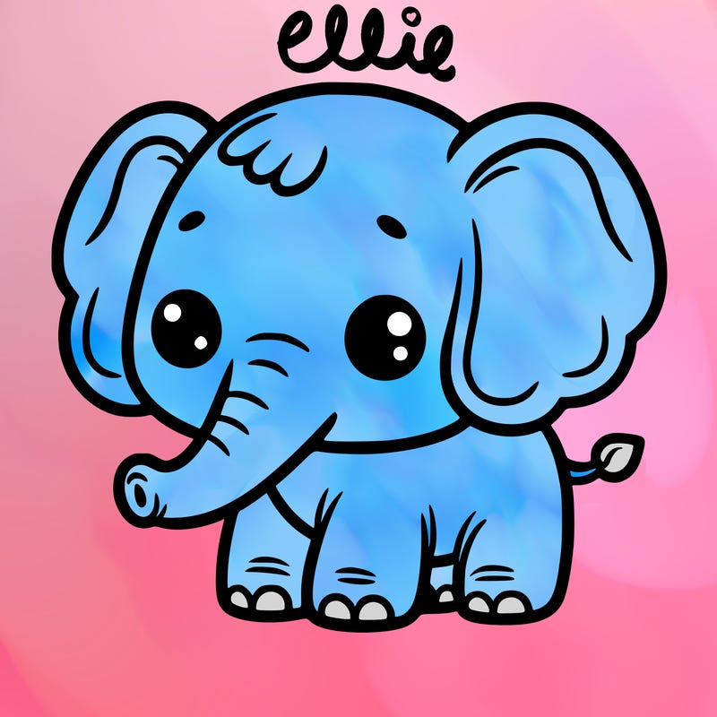 elephant cute