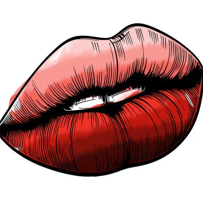 realistic lips