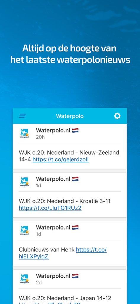knzb waterpolo - Sports App | MWM