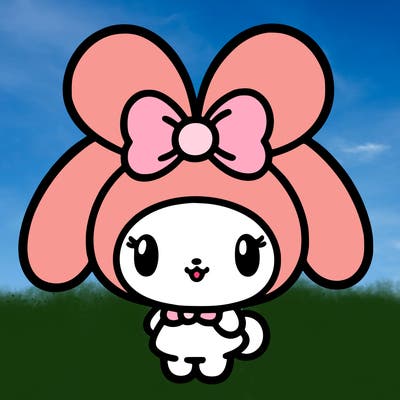 my melody from hello kitty