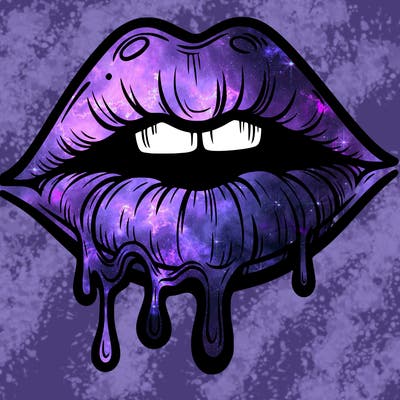 lips that look realistic and drip