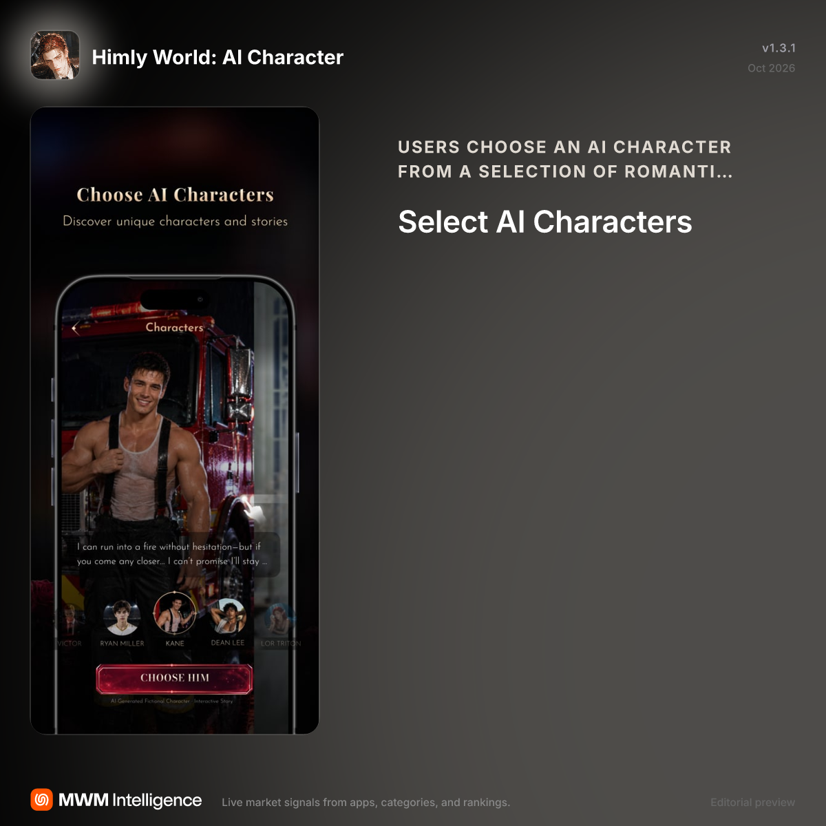 Himly World: AI Character - Entertainment App | MWM