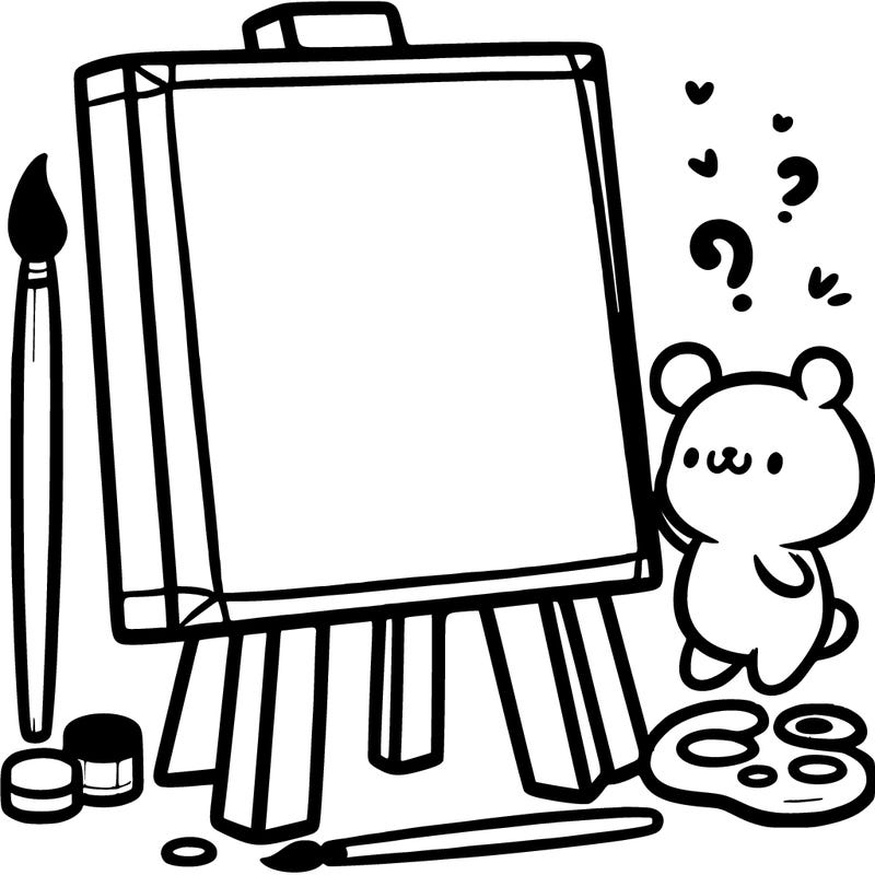 canvas that is ready to be painted on