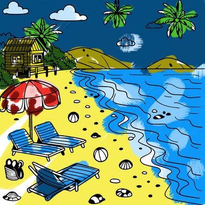 beach