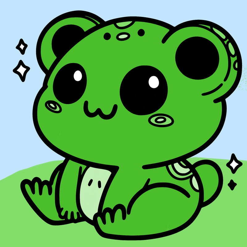 cute frog
