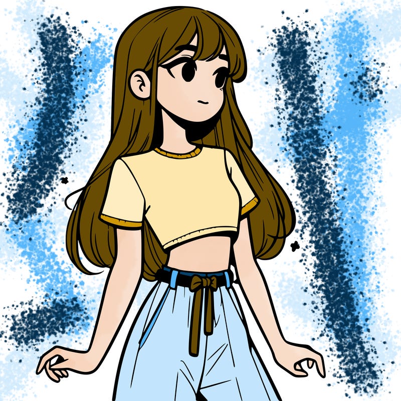 girl in a cute crop top