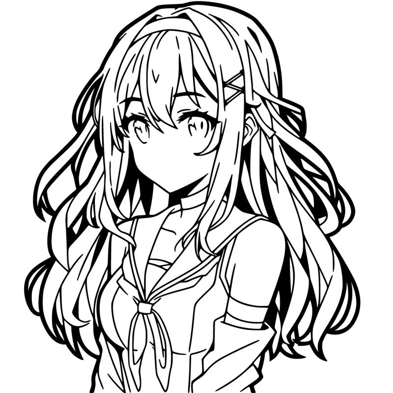 animae teenage girl