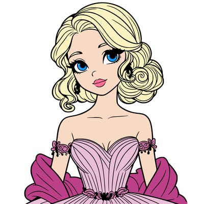 a pretty elegant lady