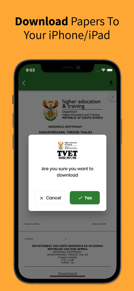 TVET Exam Papers NATED - Education App | MWM