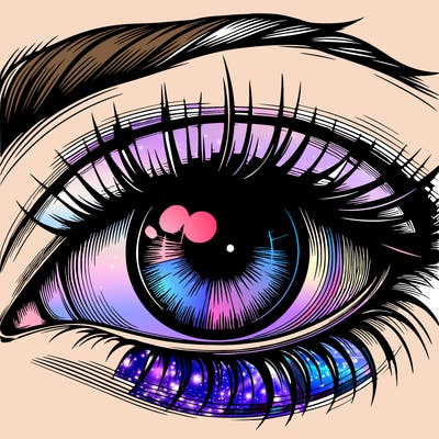 realistic eye