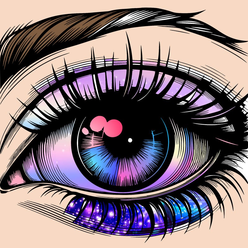 realistic eye