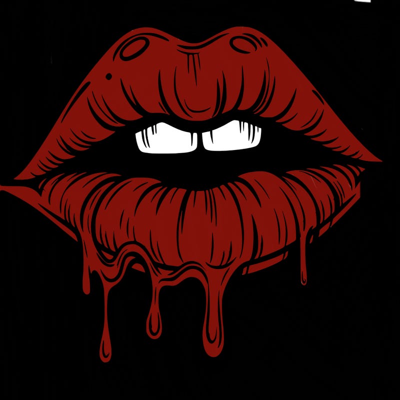 lips that look realistic and drip