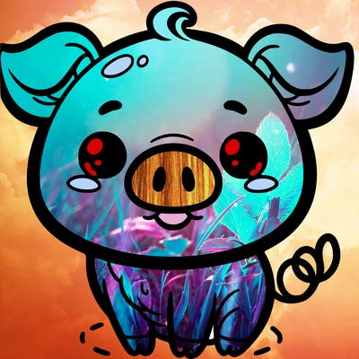 cute pig