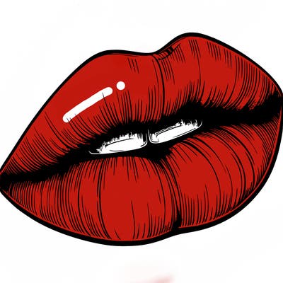realistic lips