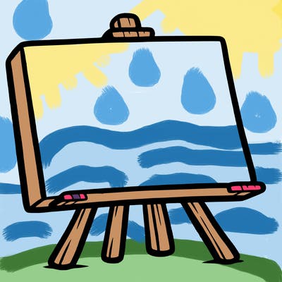 blank canvas