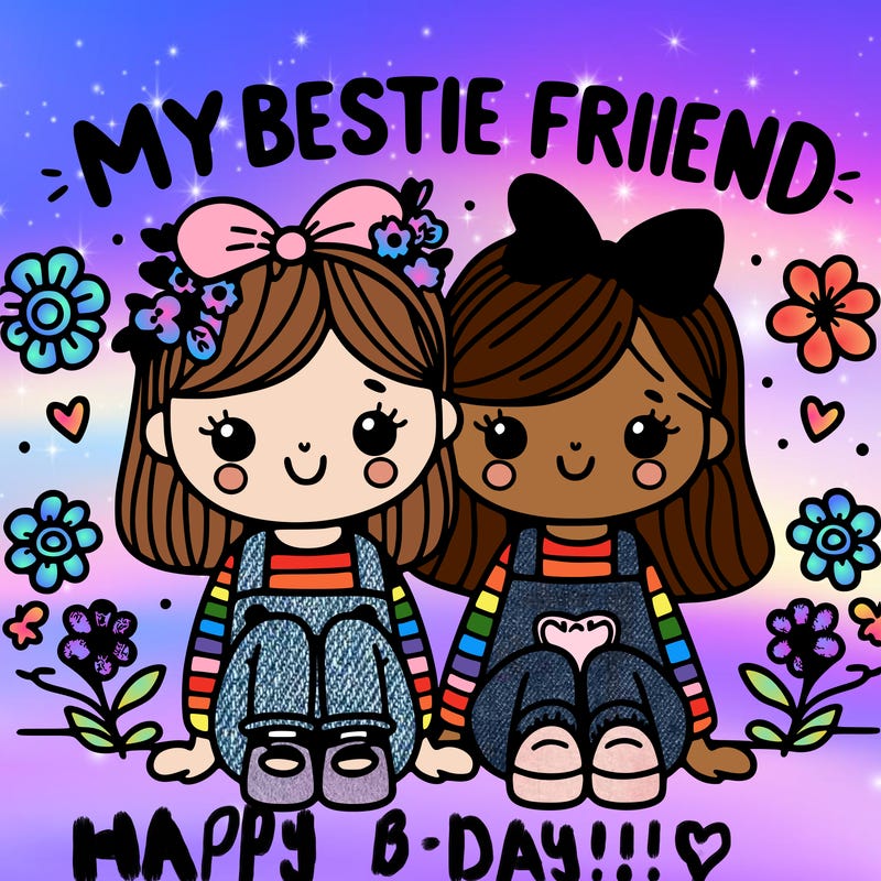 my bestie friend