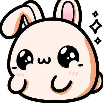 kawaii cute bunny