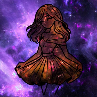 woman in skirt