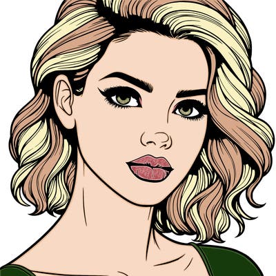 realistic detailed woman