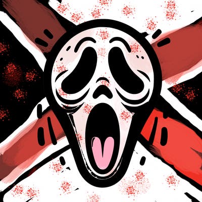 scream face