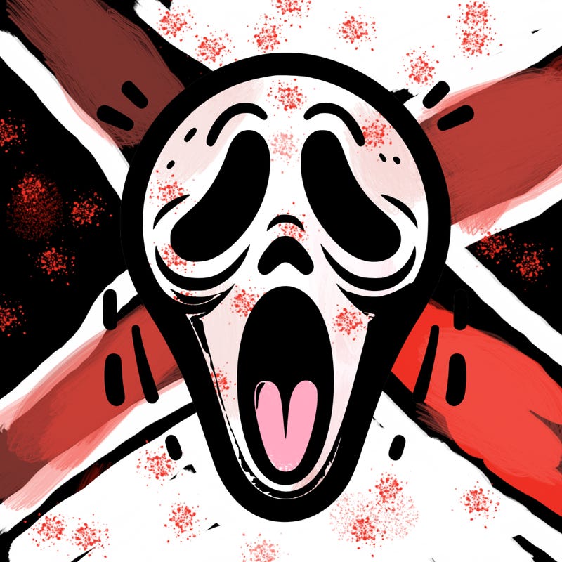 scream face