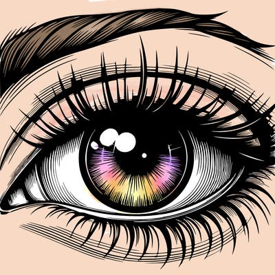 realistic eye