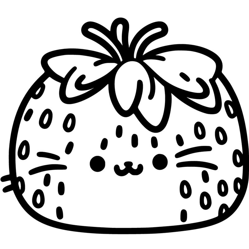 strawberry pusheen