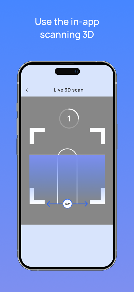 Check Him - Check Him app interface showing a live 3D scan for precise penile morphology measurement