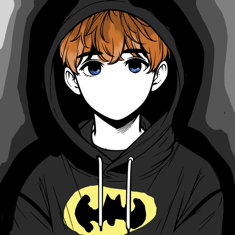 a realistic boy with a oversized hoodie