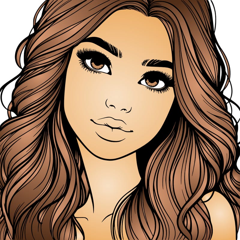 beautiful realistic girl