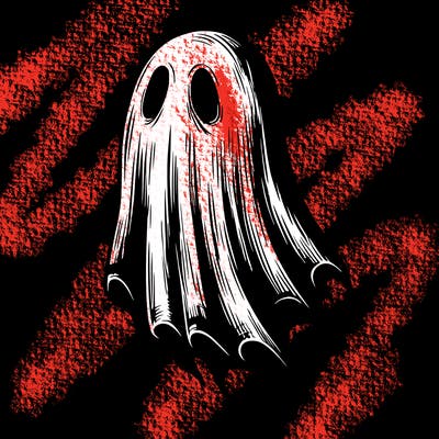 realistic creepy ghost