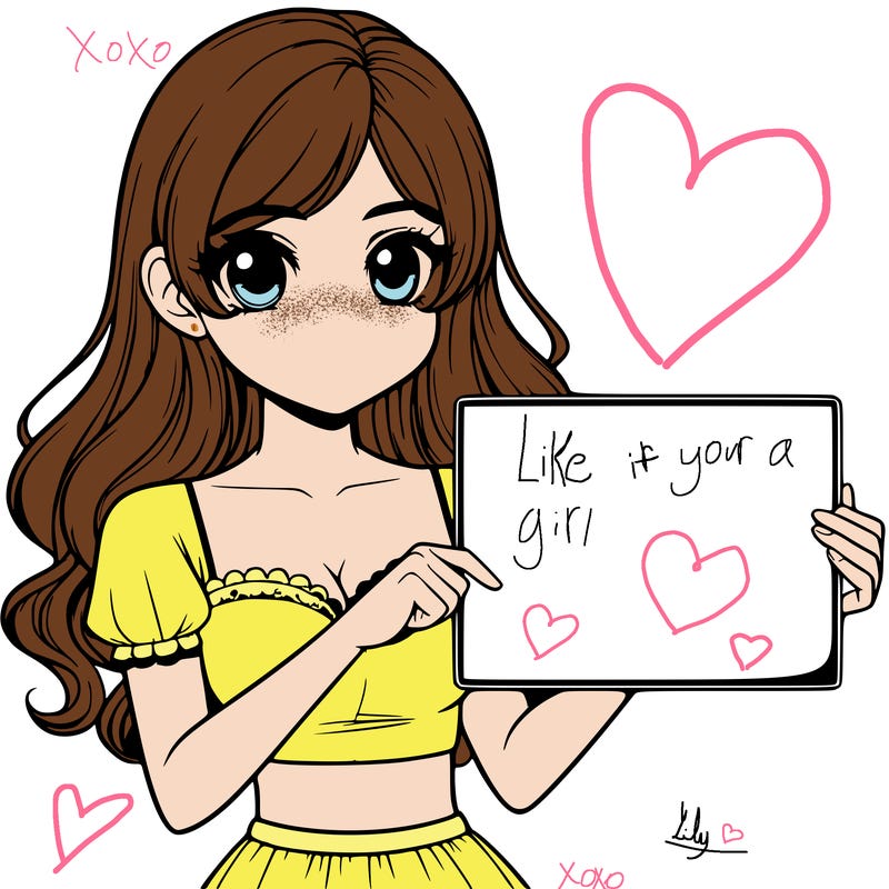 realistic pretty girl holding blank sign